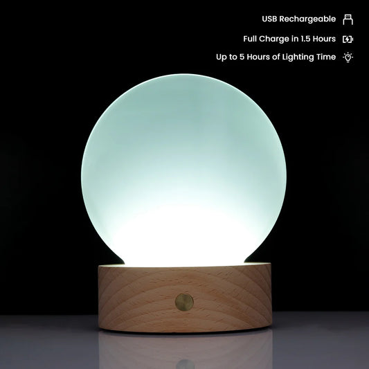 Glass Photo Panel with LED Base