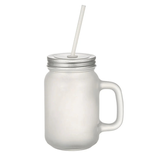 Frosted Mason Jar