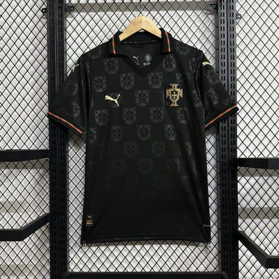 26/27 Portugal National Black Panther Football Shirt