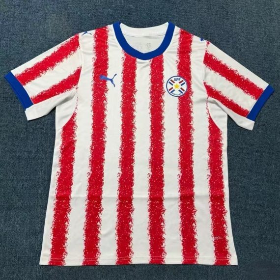 26/27 Paraguay National Home Football Shirt