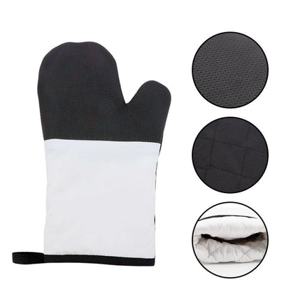 Canvas Oven Glove with Rubber Patch