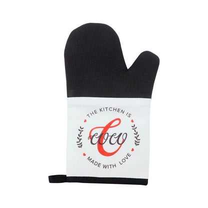 Canvas Oven Glove with Rubber Patch
