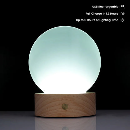 Glass Photo Panel with LED Base