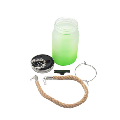 Mason Jar with Solar Powered Lights