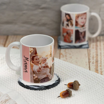 4 Piece Rockslate Coaster