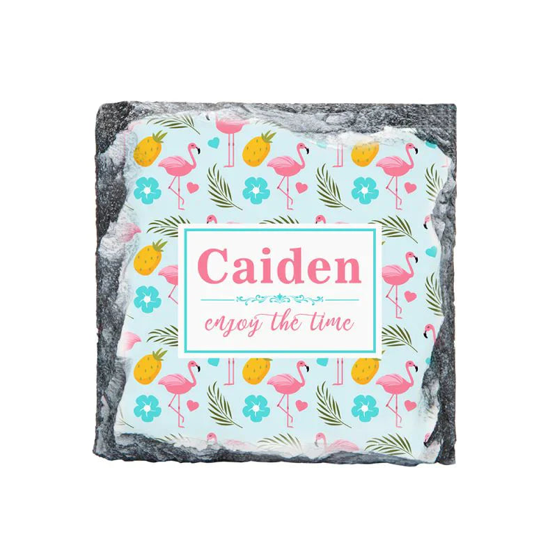 4 Piece Rockslate Coaster