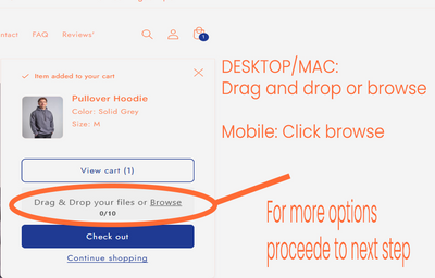 UPLOAD YOUR CUSTOM DESIGN
