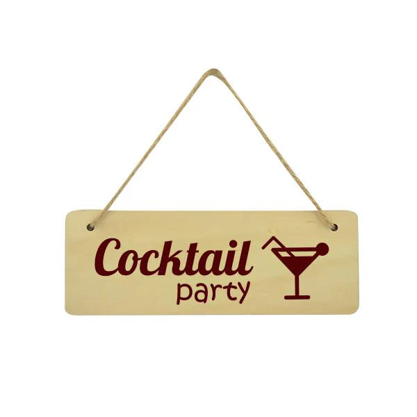Rectangle Door Plaque SingleSide