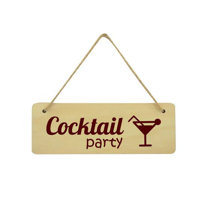 Rectangle Door Plaque SingleSide